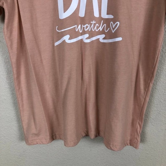 Bae Watch Shirt Pink Laviva Sports Graphic Short Sleeve TeeSize Large - Picture 4 of 14